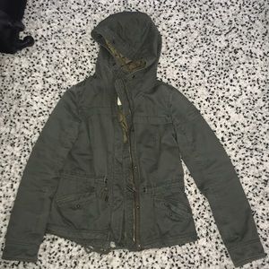 Army green jacket
